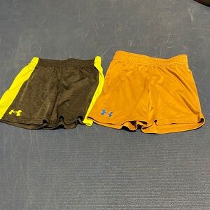 Under Armour Kids' Shorts - Charcoal and Orange